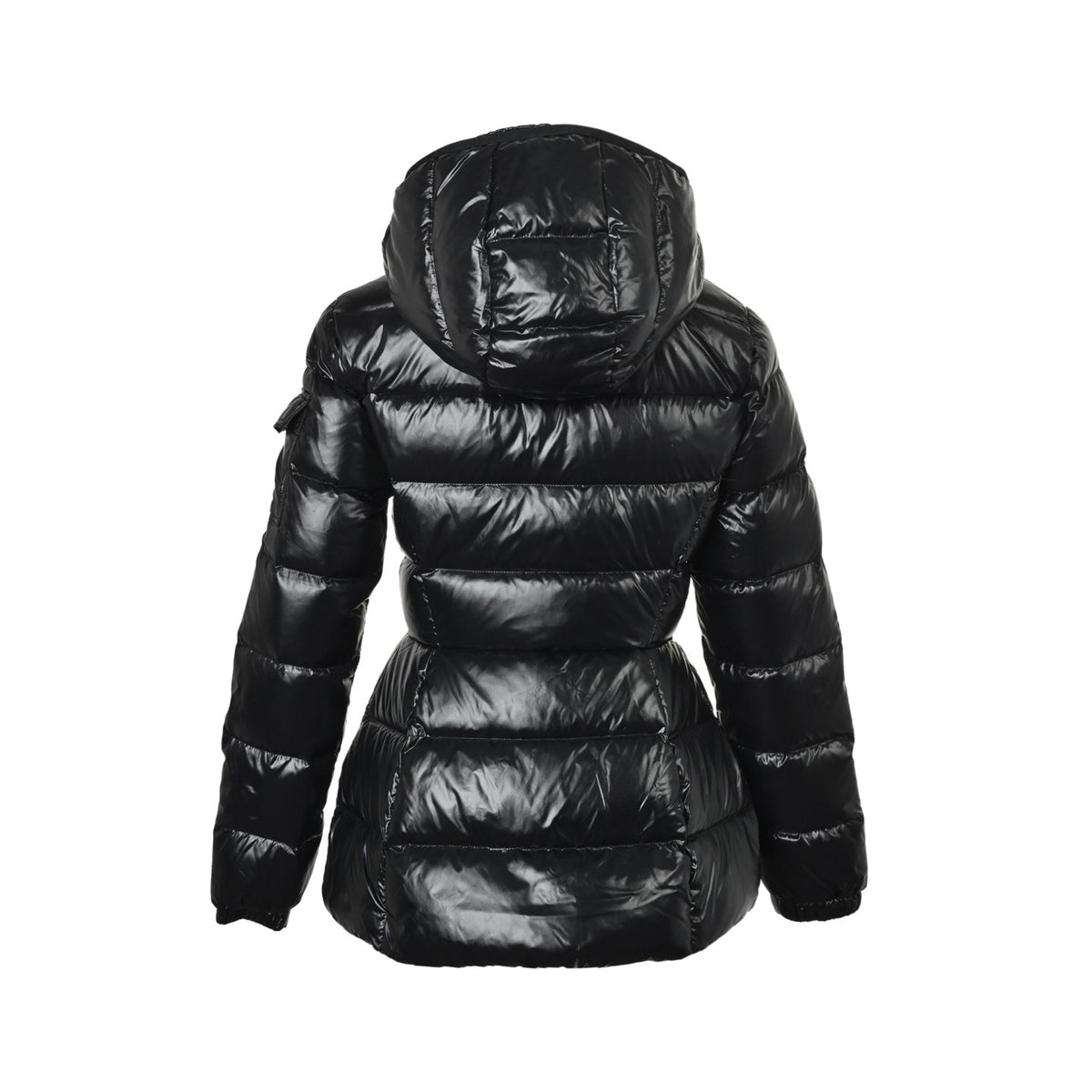 Moncler/Mongolian Barante Series Small Waist Belted Down Jacket