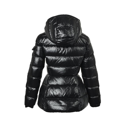 Moncler/Mongolian Barante Series Small Waist Belted Down Jacket