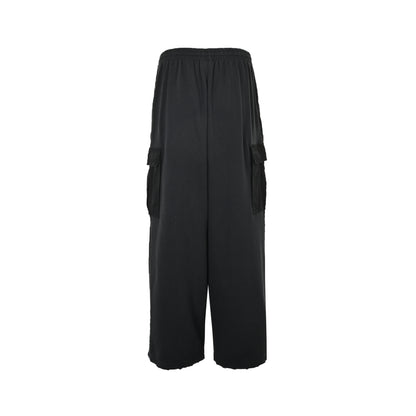 Balenciaga/Balanciaga double pocket letter embroidered small label overalls