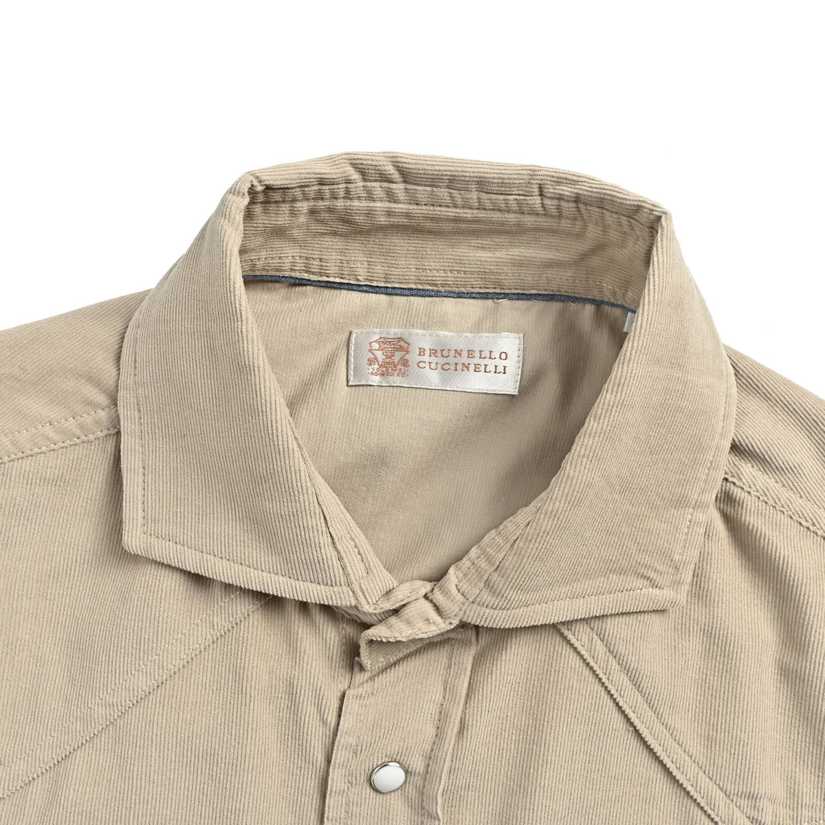 Brunello Cucinelli/BC old money style super fine corduroy shirt