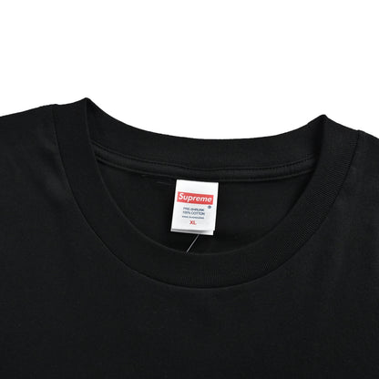 Supreme art signature letter print short sleeves