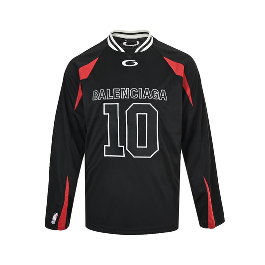 Balenciaga NBA basketball joint long-sleeved T-shirt