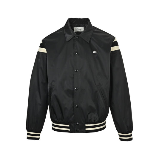 Celine Arc de Triomphe embroidered patchwork jacket