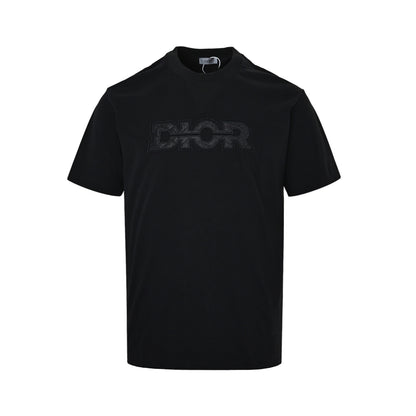 Dior heavy beaded embroidery short sleeves