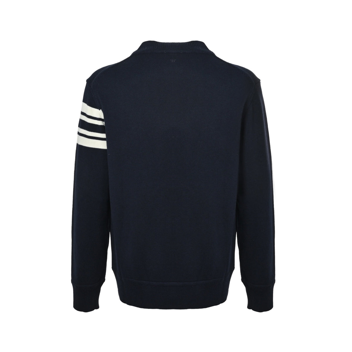 Moncler/Mask terry towel embroidered crew neck sweater