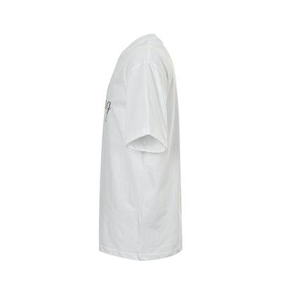 Dior 26ss signature letter printed short sleeves