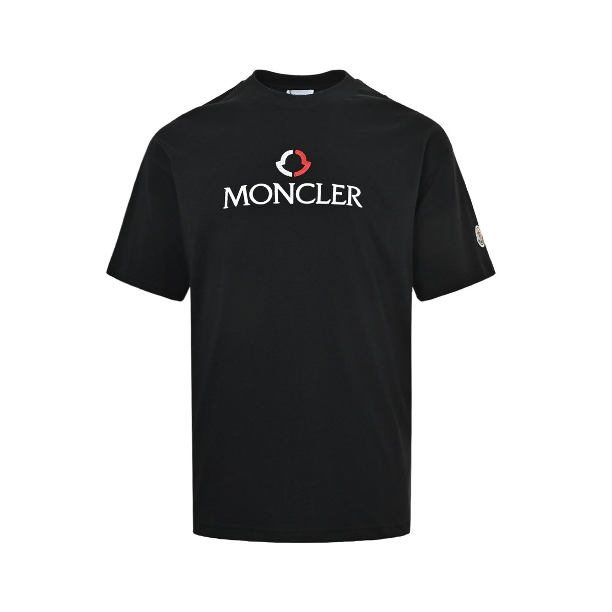 Moncler/Mask 3D letter logo embroidered short sleeves