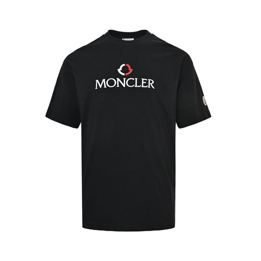 Moncler/Mask 3D letter logo embroidered short sleeves
