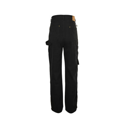 Louis Vuitton presbyopic embossed washed jeans