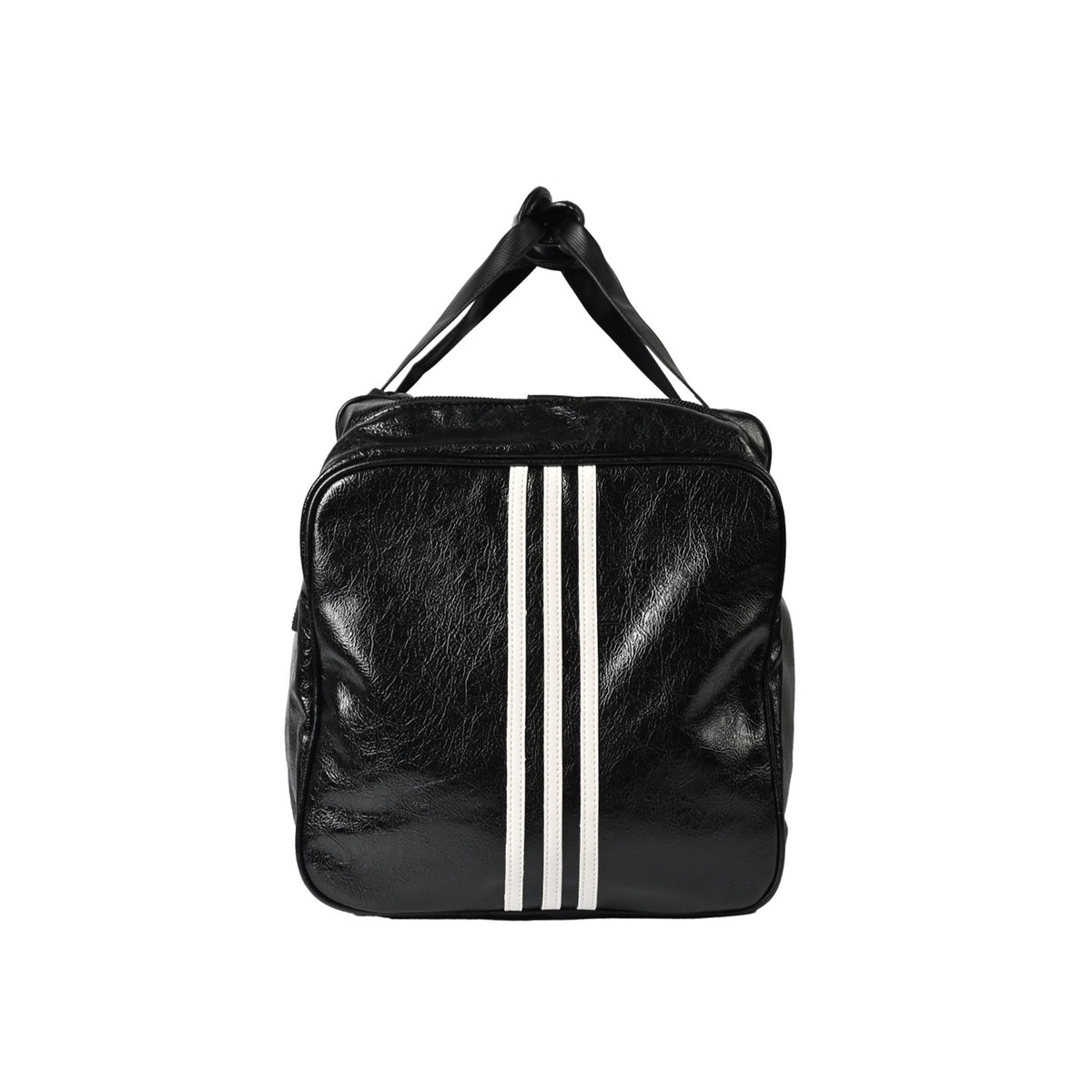 Balenciaga Balenciaga adidas Adidas clover letter three stripes distressed fine-grained leather handbag travel bag