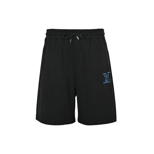 Louis Vuitton 26ss blue letter logo embroidered shorts