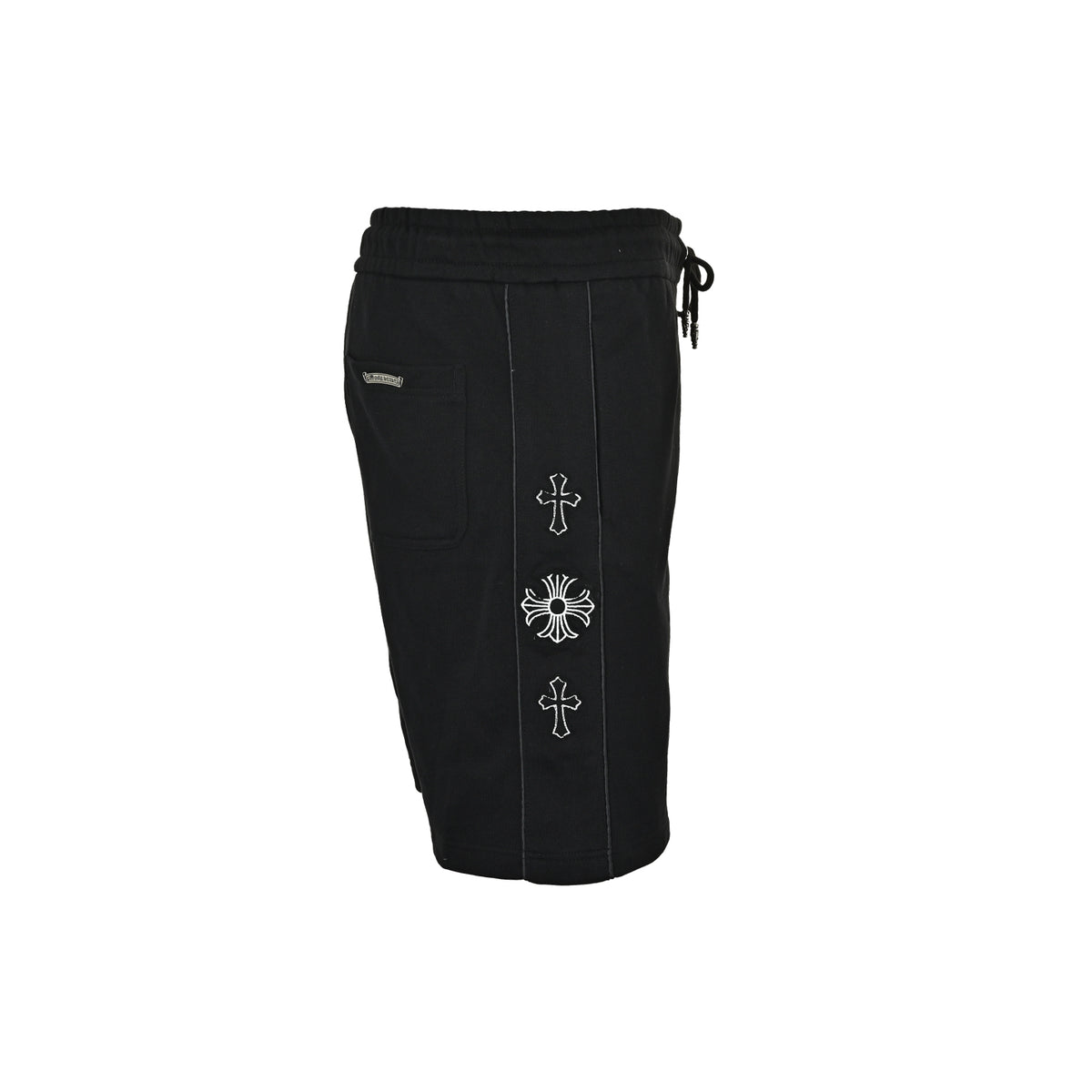 Chrome Hearts cross patch embroidered shorts