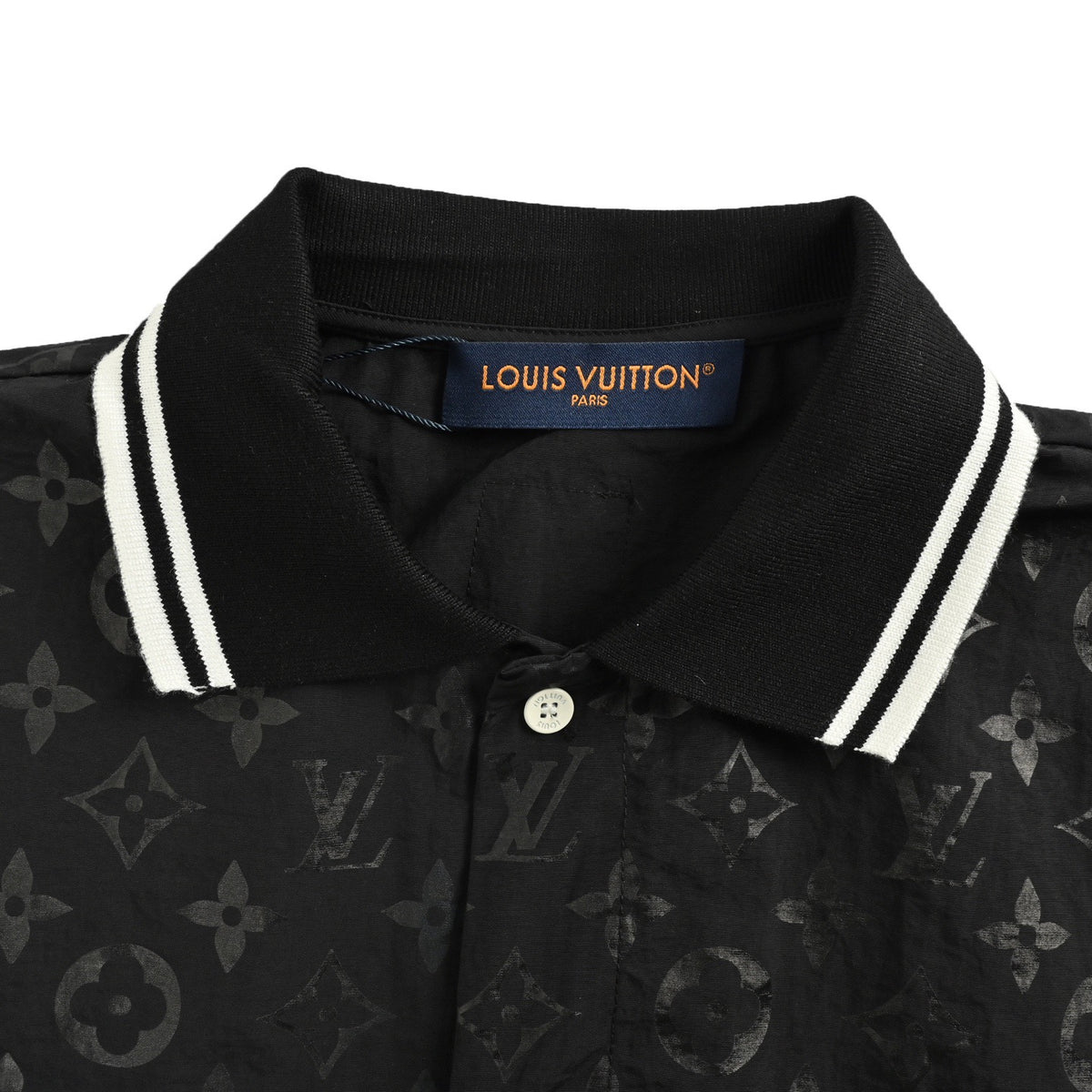 Louis Vuitton 25ss old flower ripple jacquard suit short-sleeved shirt