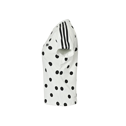 Adidas women's clover polka dot short sleeves