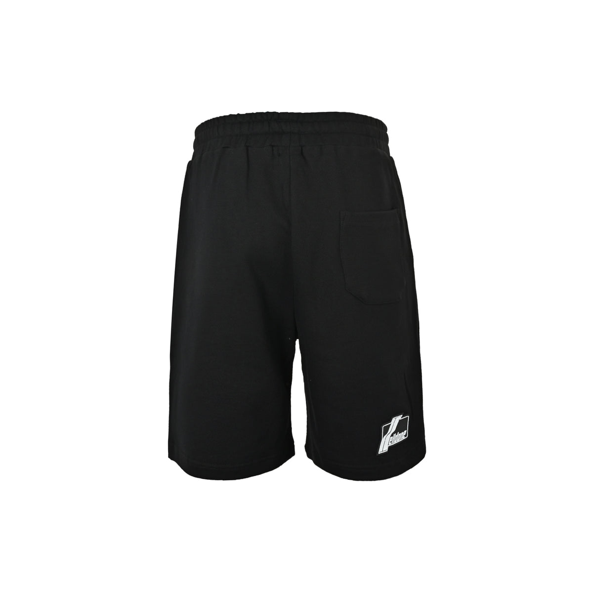 We11 Done silicone logo drawstring elastic shorts