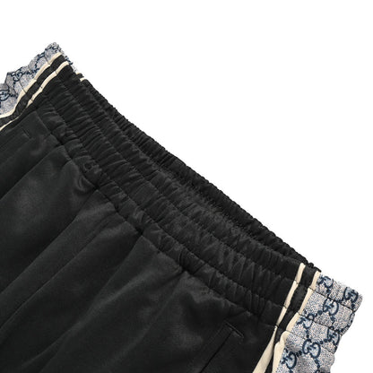 Gucci classic snake print webbing suit trousers
