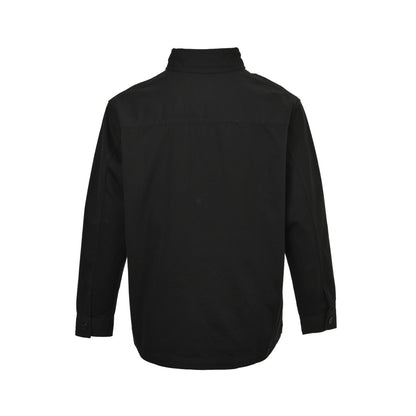SaintLaurent/Saint Laurent pocket embroidered letter canvas shirt jacket