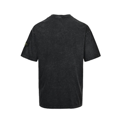 Stone Island classic armband washed short sleeves