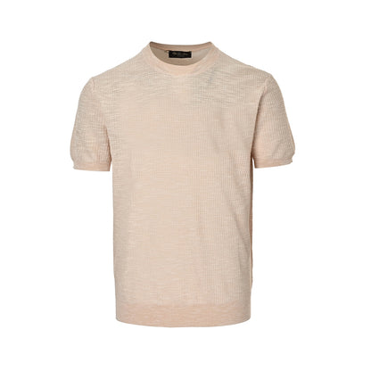 Loro Piana/LP floral gauze short sleeves