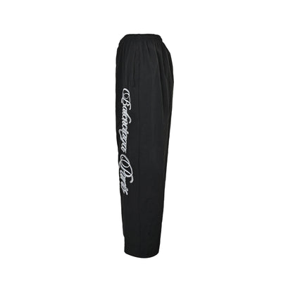 Balenciaga/Balanciaga cursive signature letter embroidered sports suit trousers