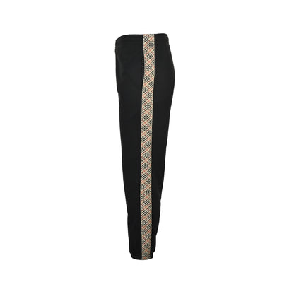 Burberry 25Fw war horse small label embroidered webbing trousers