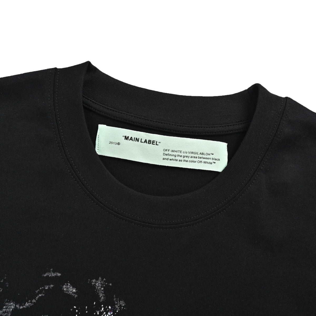 OFF WHITE starry sky fireworks splash ink arrow short sleeves
