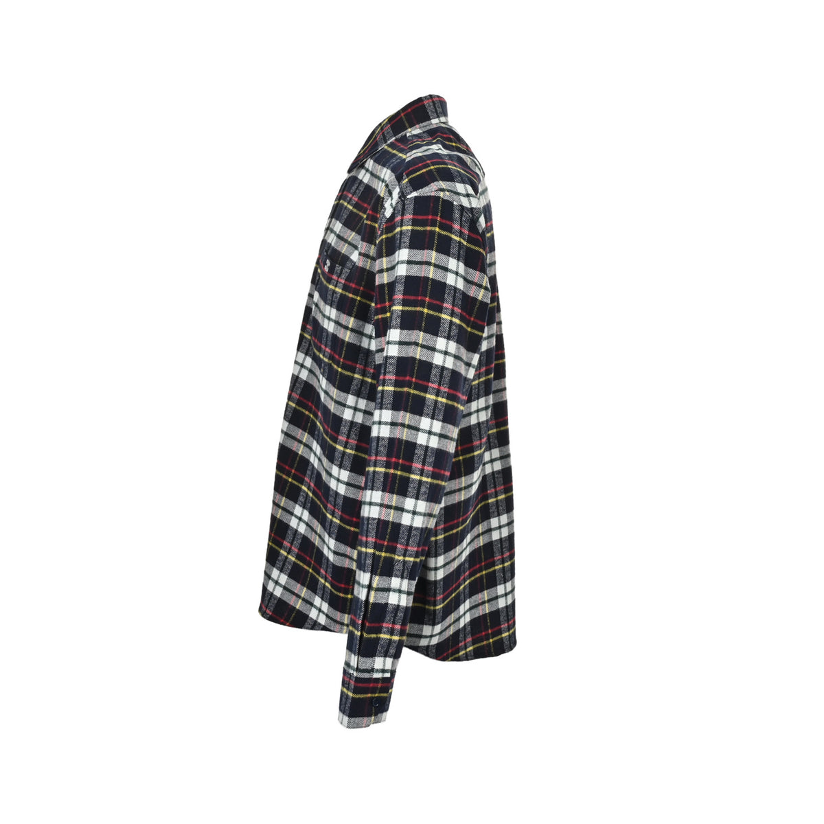 Celine Arc de Triomphe plaid long-sleeved shirt