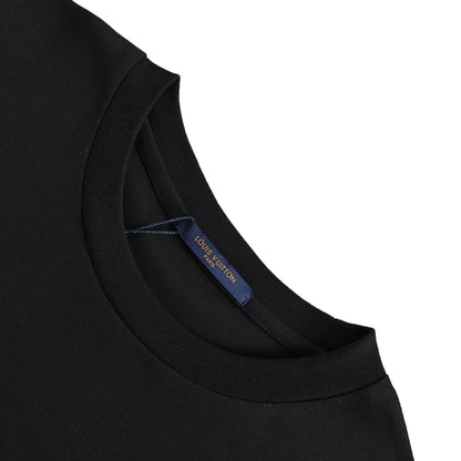 Louis Vuitton classic chest embroidered small label short sleeves