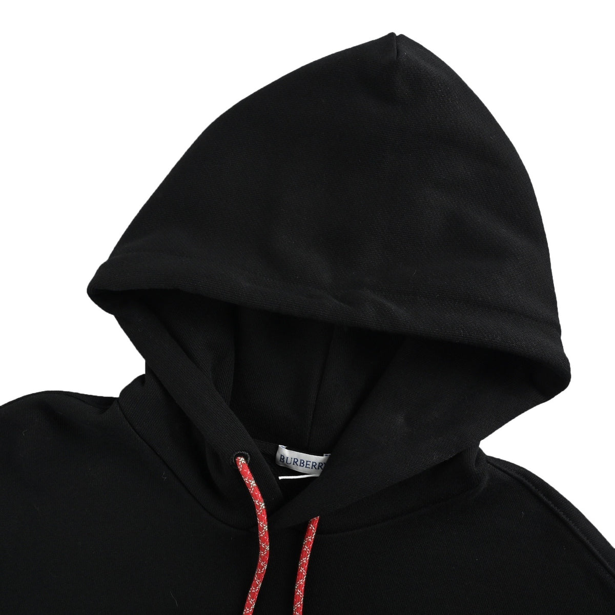 Burberry New Year of the Horse Series Flocked Colorful Embroidered War Horse Hooded Sweatshirt