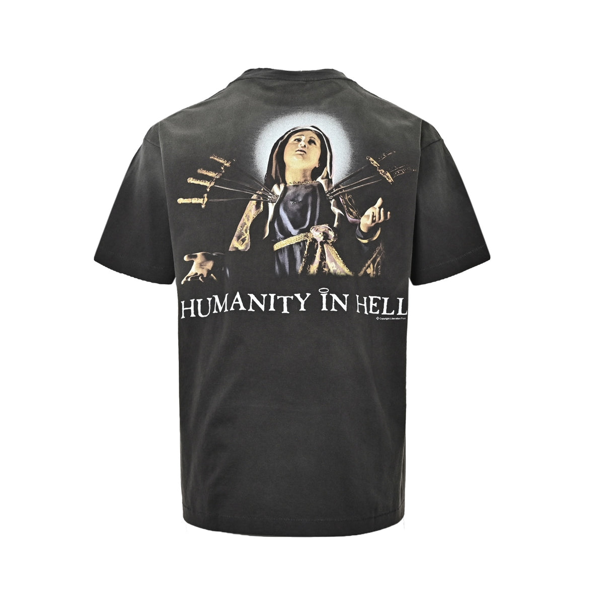 SAINT MICHAEL Jesus and Mary Passion printed short sleeves
