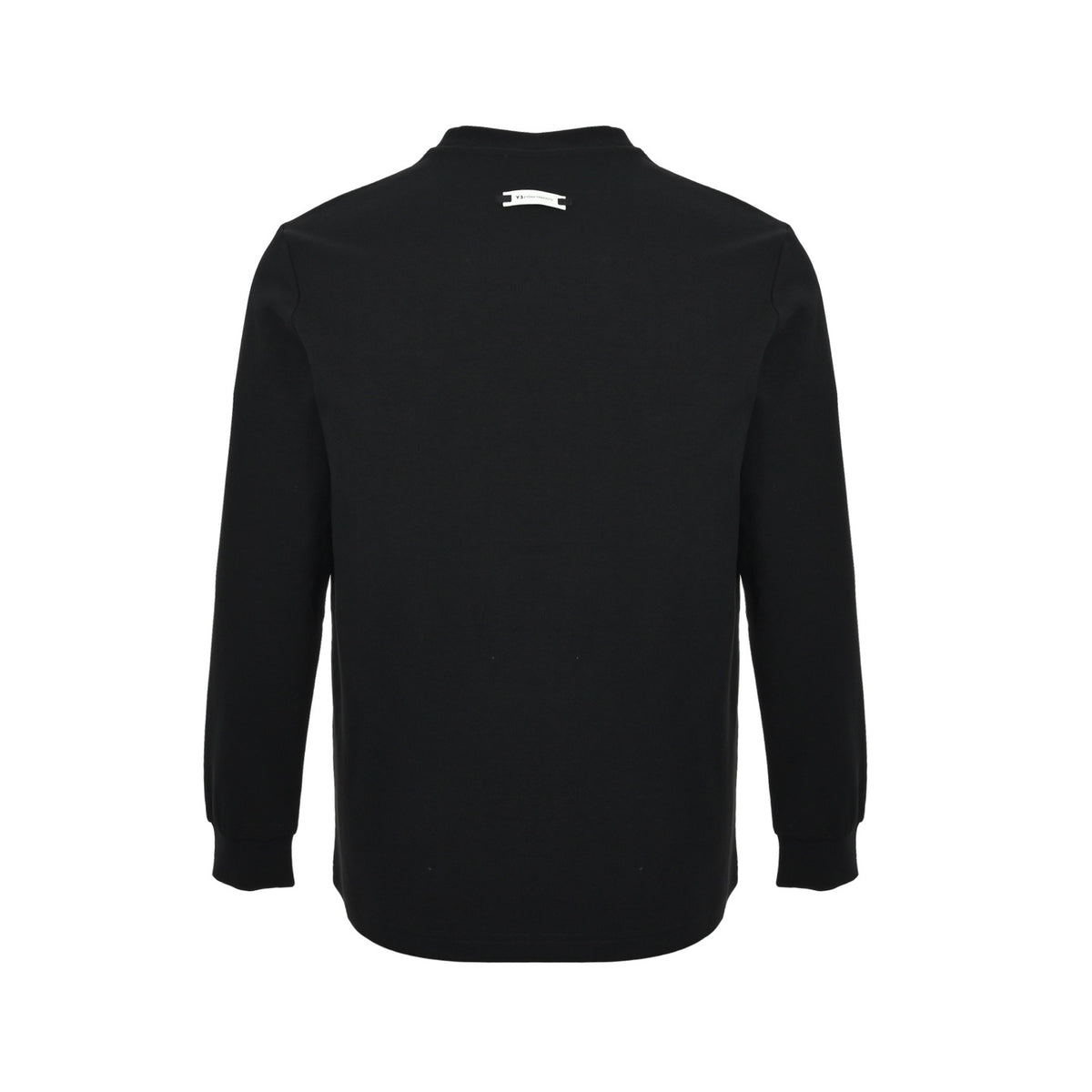 Y-3/Yoji Yamamoto 25Fw letter logo signature embroidered long-sleeved T-shirt