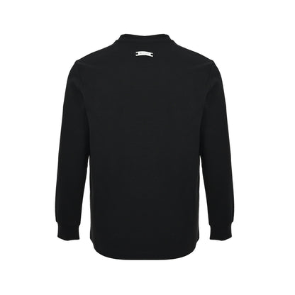 Y-3/Yoji Yamamoto 25Fw letter logo signature embroidered long-sleeved T-shirt