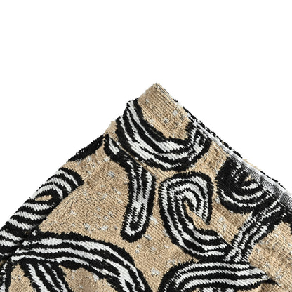 Loewe/Luoyiwei terry jacquard drawstring shorts