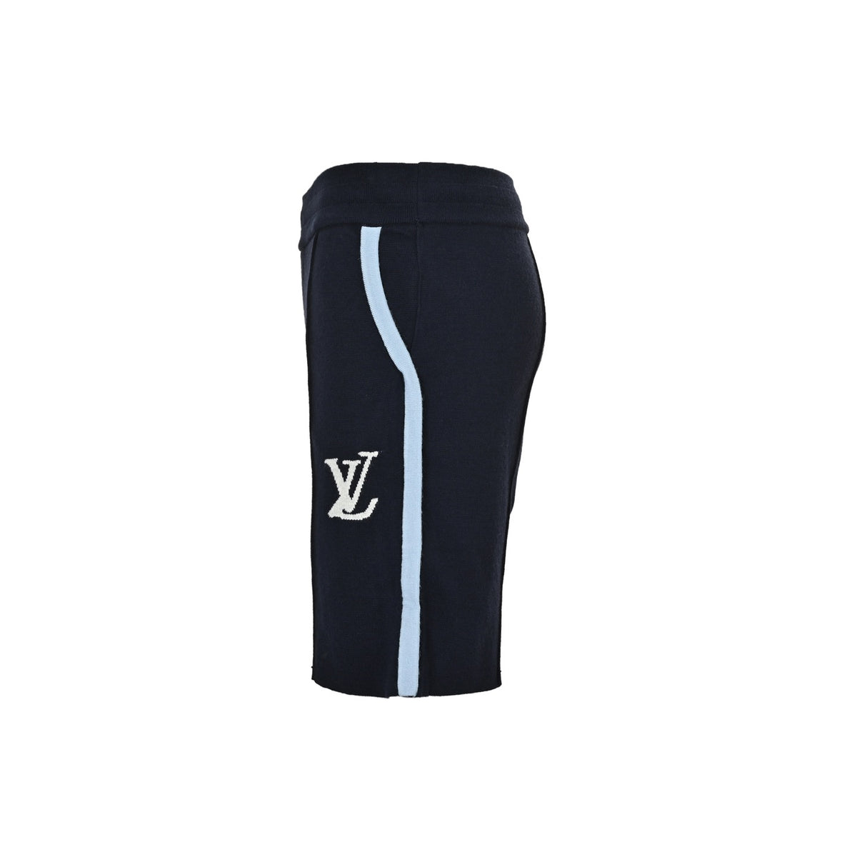 Louis Vuitton 26ss jacquard letter logo knitted shorts