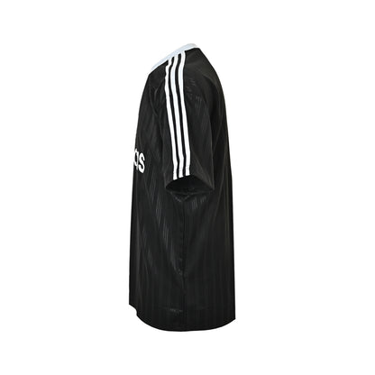 Adidas clover letter print striped short sleeves