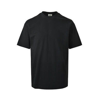 Saint Laurent short sleeves with letter print on the back