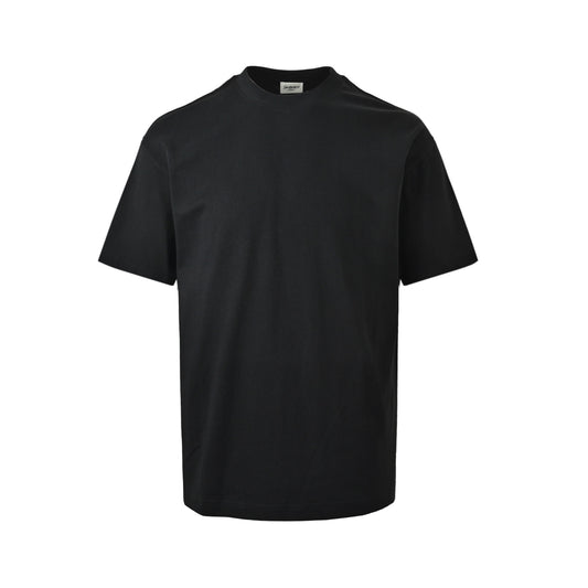 Saint Laurent short sleeves with letter print on the back