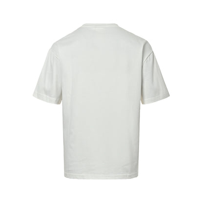 Balenciaga Gothic letter logo printed short sleeves