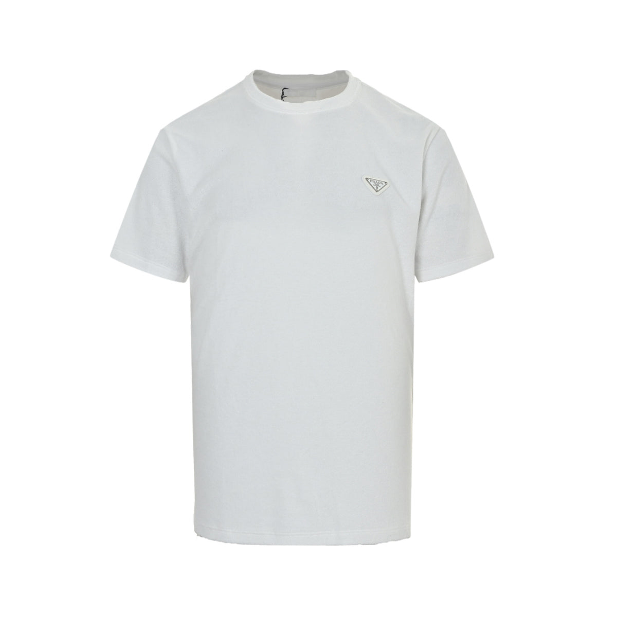 Prada triangle logo terry short sleeves