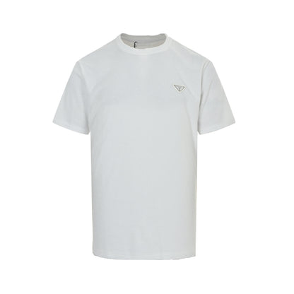 Prada triangle logo terry short sleeves