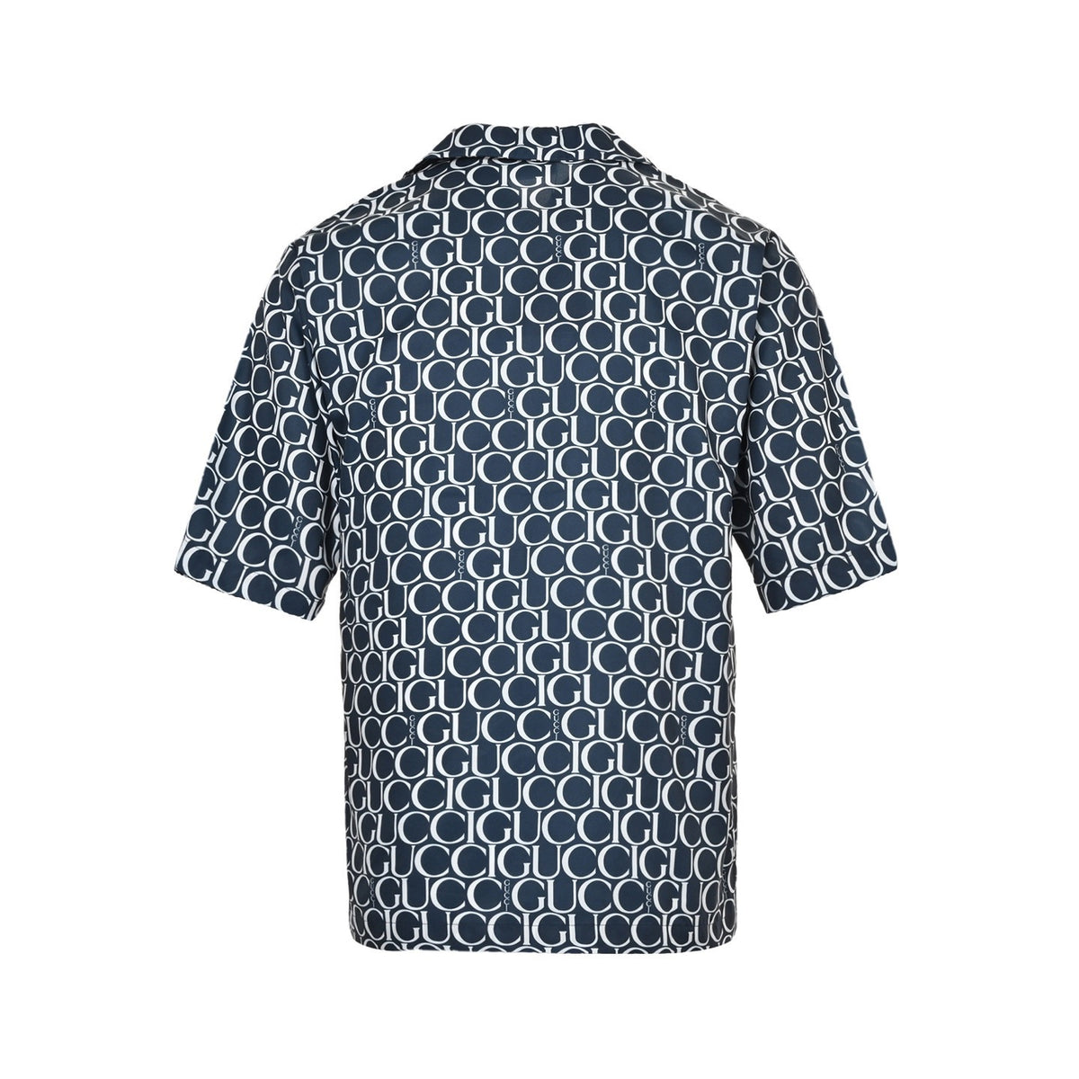 Gucci 24ss all-over barrage print short-sleeved shirt