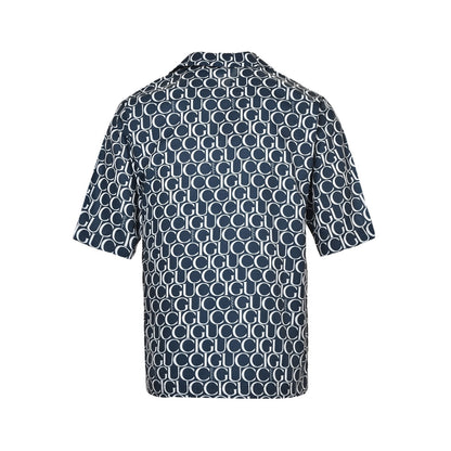 Gucci 24ss all-over barrage print short-sleeved shirt