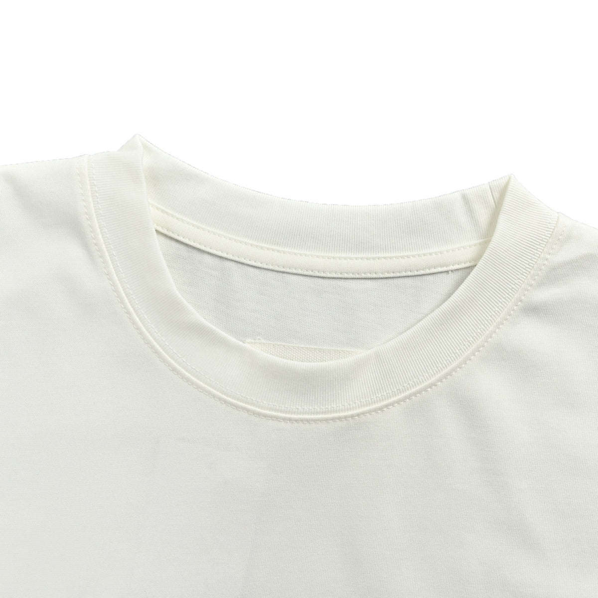 Maison Margiela 25ss embroidered letter short sleeves