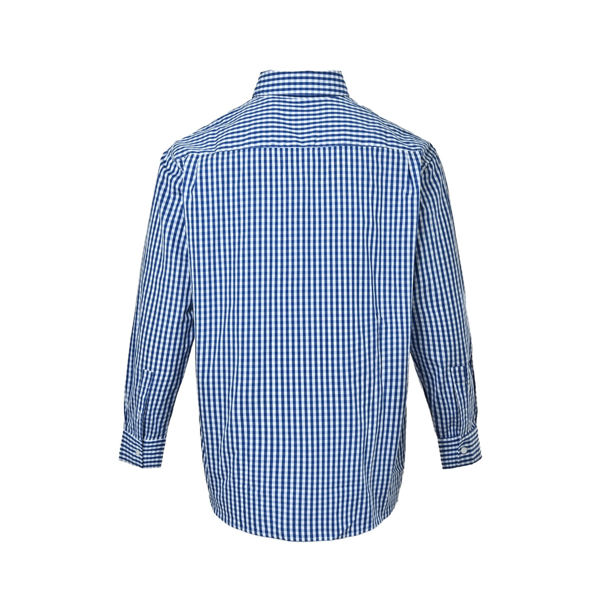 Loewe/Loewei pocket logo embroidered plaid shirt