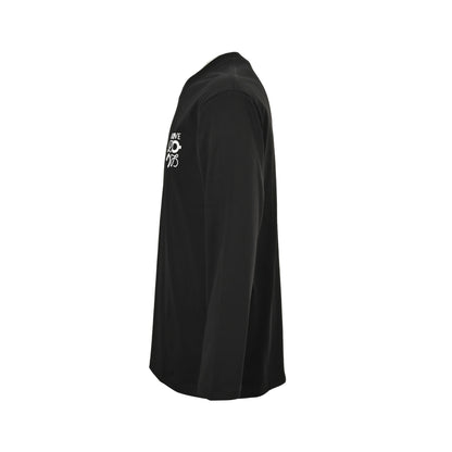 Loewe/Luo Yiwei 25Fw ON Angrun joint logo laminated long-sleeved T-shirt