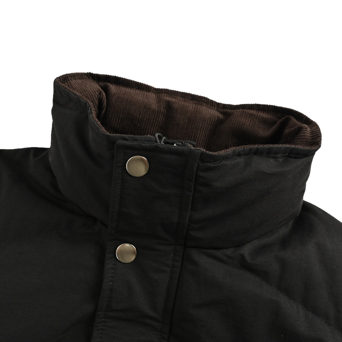 Prada 25Fw triangle mark stand collar quilted down jacket