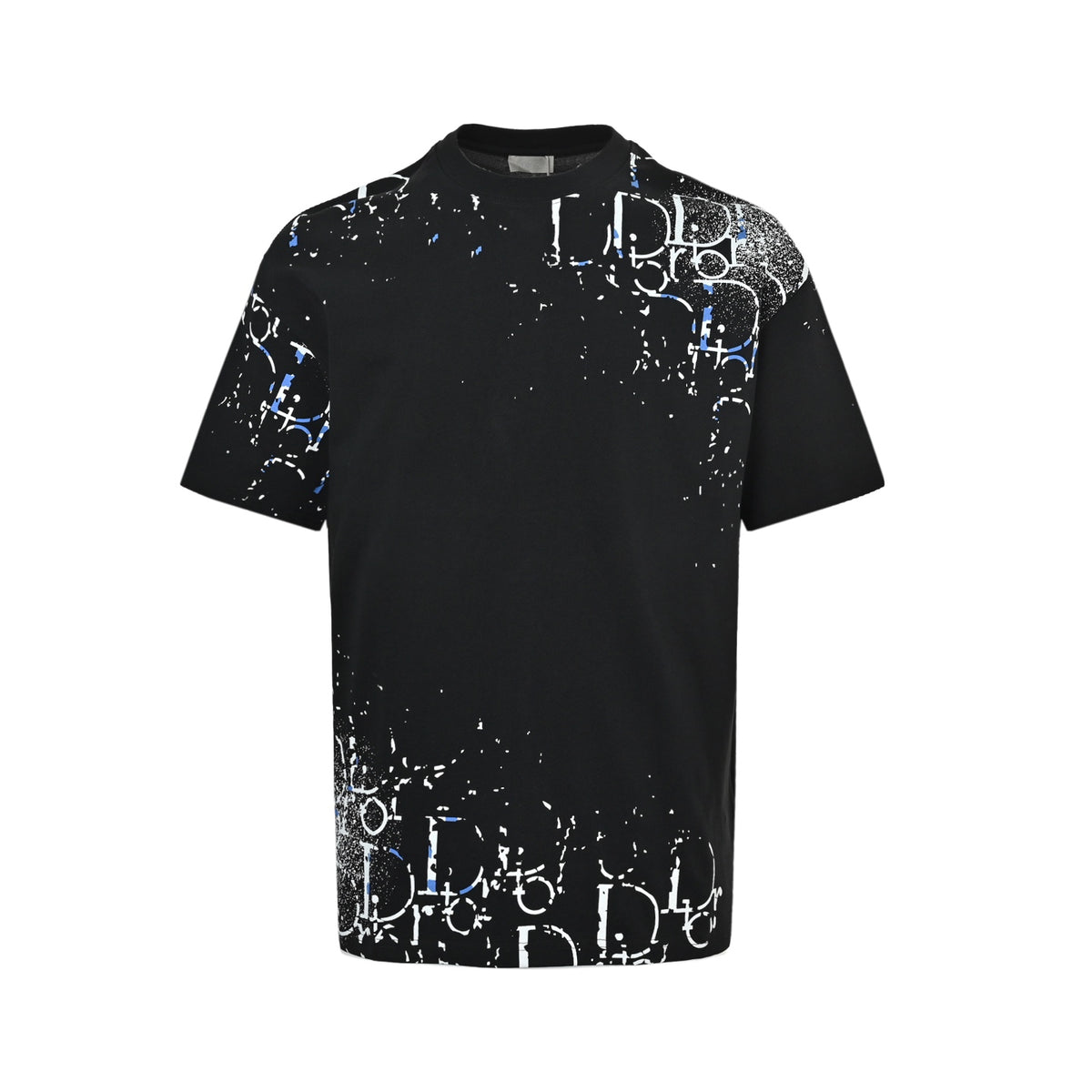 Dior inkjet gradient printed short sleeves
