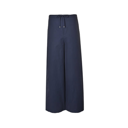 Loewe/Luo Yiwei cotton poplin trousers with hollow embroidery