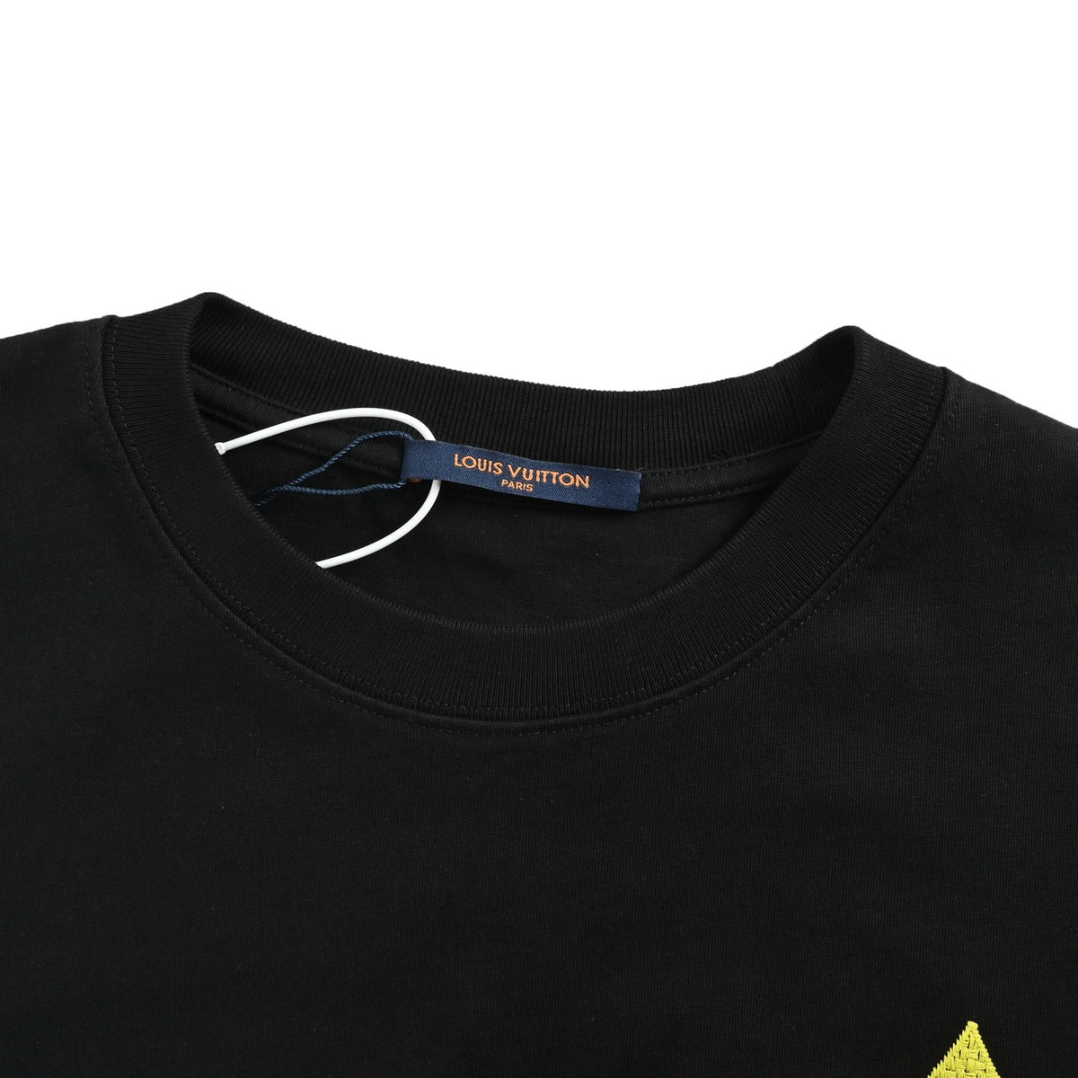 Louis Vuitton 26ss front and rear letter logo woven embroidered short sleeves