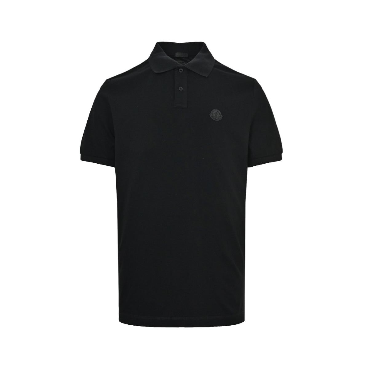 Moncler/Mask Black Label Back Patchwork Cotton Clothes Pique Polo Short Sleeves